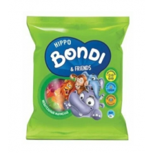 «HIPPO BONDI & FRIENDS», мармелад жевательный с соком ягод и фруктов, 30 г