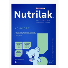 Nutrilak Premium КОМФОРТ 0-12 месяцев, 600 гр (Нутрилак)