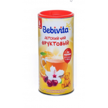 Bebivita Фруктовый чай гранулированный, с 6 месяцев, 200 г
