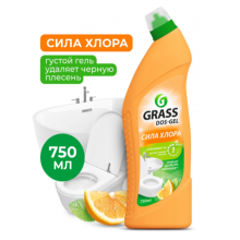 GRASS Чистящий гель "DOS GEL" Сила цитрусов 750 мл - ХЛОР