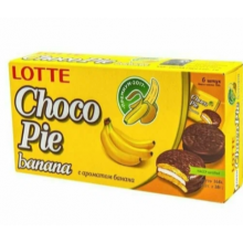 Пирожное Choco Pie (чоко пай) Банан 168 г