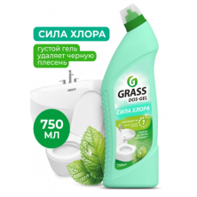 в наличии GRASS  чистящий гель унитазы, ванн, раковина Мята, 750 мл - Сила хлора