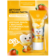TISWELL Зубная паста детская от кариеса с фтором 6-12 лет 60 гр
