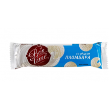 Батончик шоколадный BONTIME нуга со вкусом пломбира