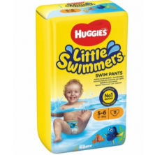 Подгузники-трусики для плавания Huggies Little Swimmers 5-6 12-18кг 11шт