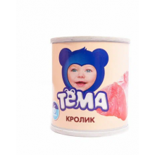 Тема Пюре Кролик, 6мес+ 90 гр 