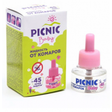 Picnic Средство от комаров жидкость для фумигатора 30 мл 2года+