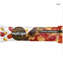 Батончик Nut&Go арахис и мармелад 42гр